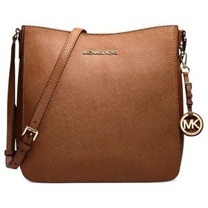 Michael Kors Jet Set Travel LG Messenger Leather